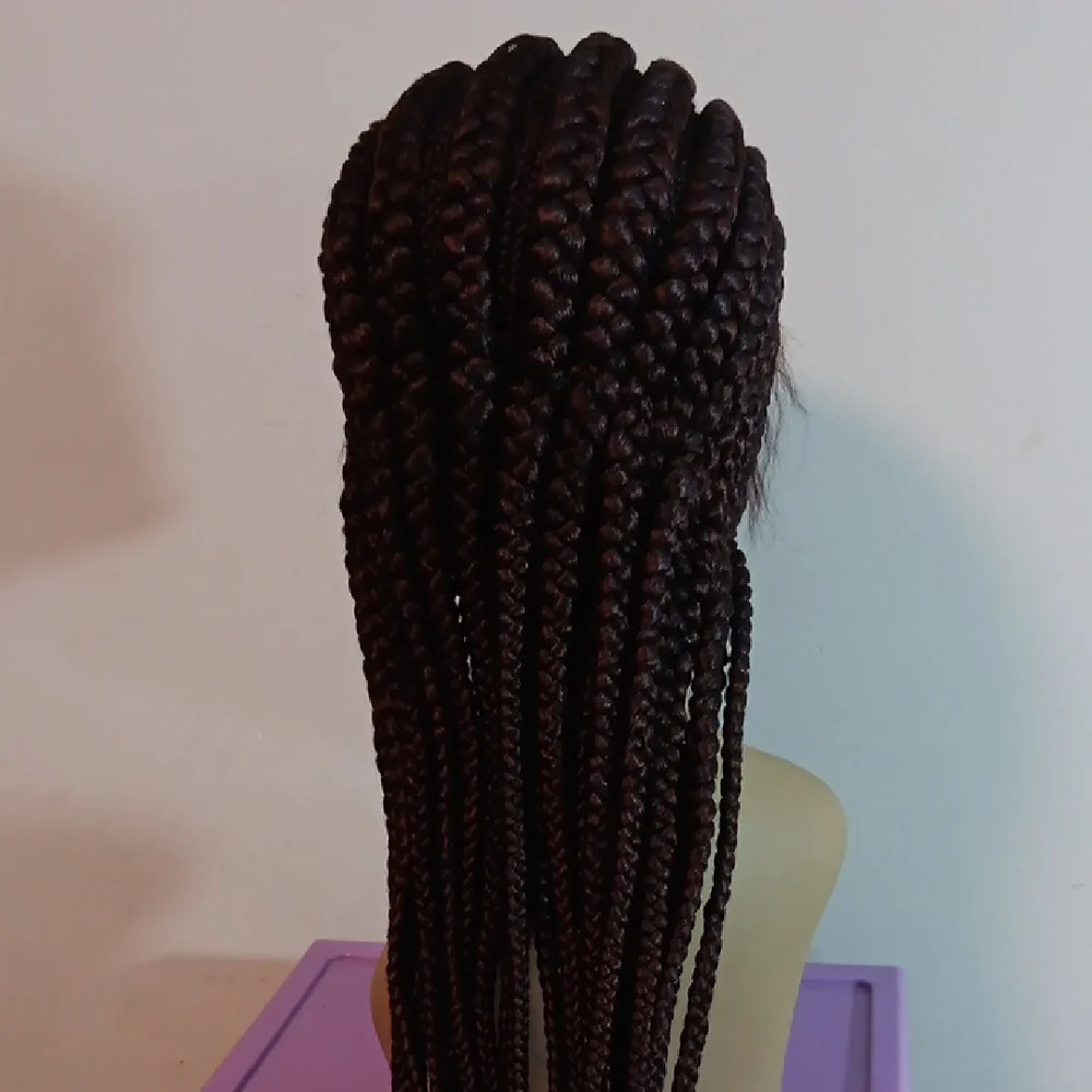 Stylish Dark Brown Braided Wig
